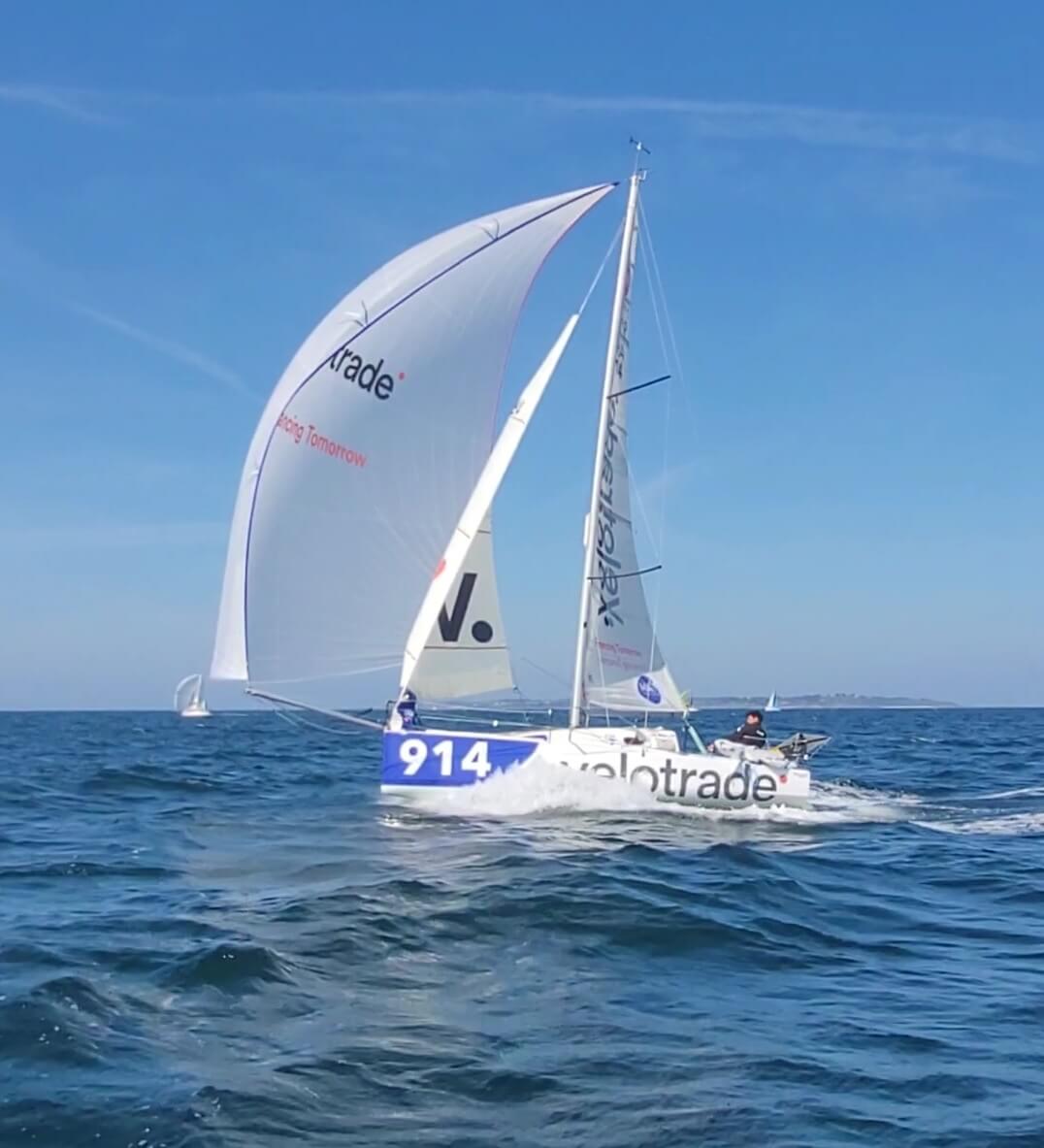 Velotrade Mini 650 Brieuc Lebec Lorient 2021 Velotrade Mini 650 Brieuc Lebec Lorient 2021